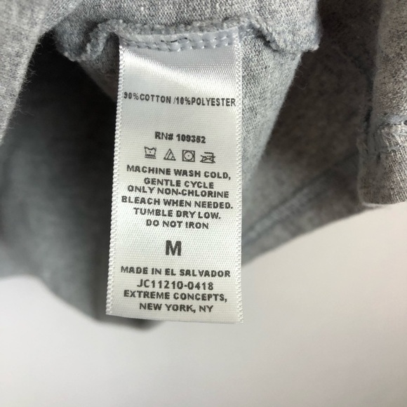 Extreme Concepts American Flag Bacon Shirt Size M Gray T Shirt - Picture 4 of 12